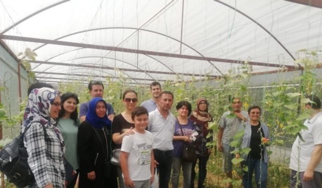 Alaşehir’de bilinçli tarım için seracılık kursu