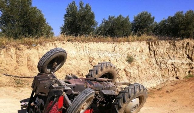 Sarıgöl’de traktör kazası: 1 ölü