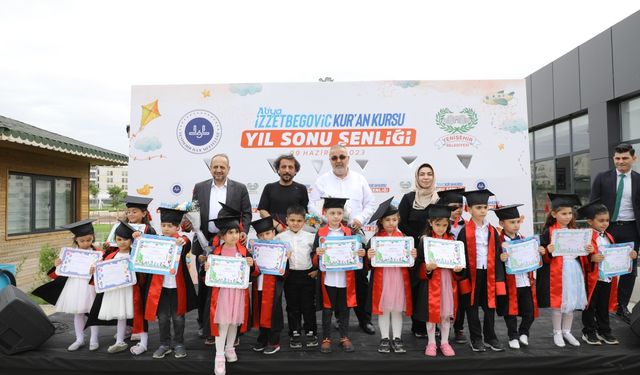 Yenişehir'de Kur’an kursunda 300 öğrenci mezun oldu