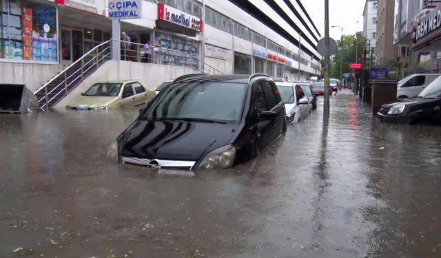 Ankara’da sağanak ve dolu