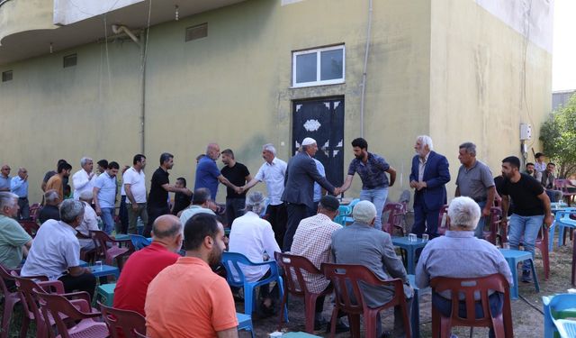 Diyarbakır Kent Koruma Platformu’ndan Bismil’e taziye ziyareti