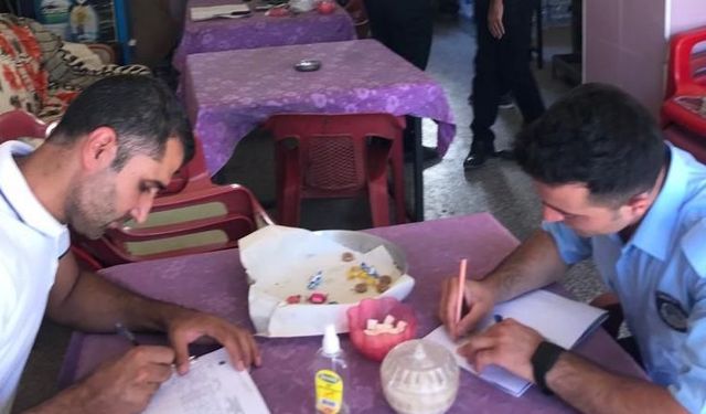 Çermik zabıtasından denetim