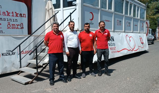 Dicle'de kan bağışı