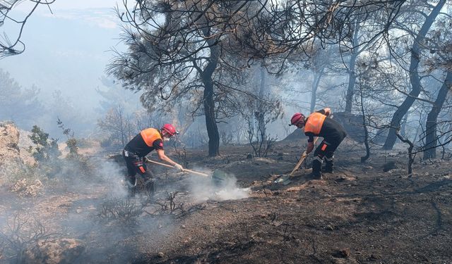 Çanakkale’de orman yangını nedeniyle köy ve mahalleler boşaltılıyor