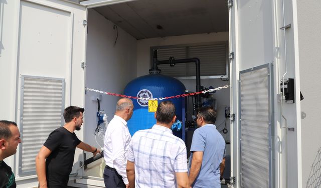 Çermik Baykal ve Sarıca mahallerine paket içme suyu arıtma tesisi yapılıyor
