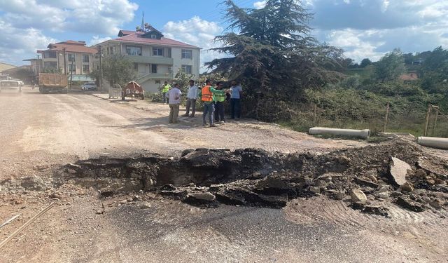 Sakarya’da doğal gaz hattı patladı