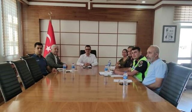 Çermik’te eğitim toplantısı yapıldı