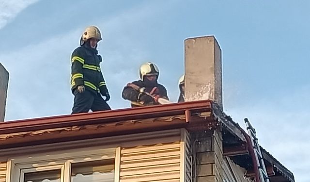 Biber közlerken yangın çıktı