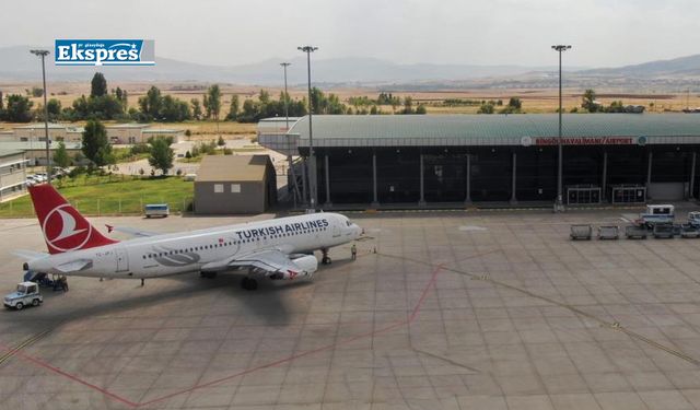 Bingöl’de 8 ayda 119 bin kişi havayolunu tercih etti