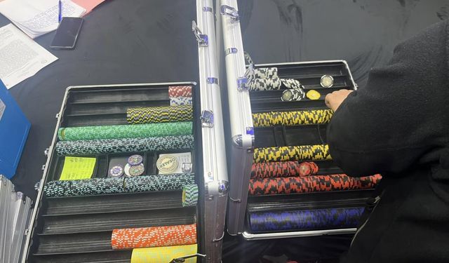 Dernek lokalini kumarhaneye çevirdiler
