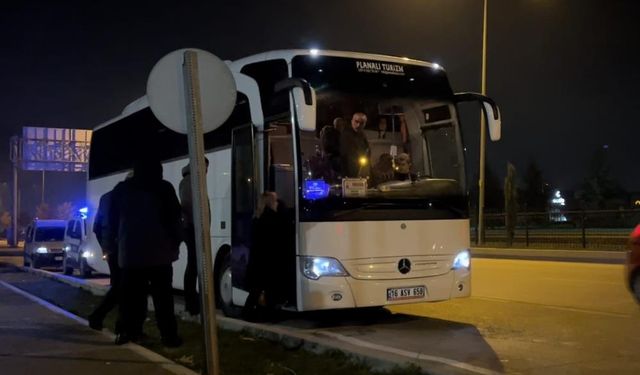 Çalıntı otobüs ile Anıtkabir’e gitti