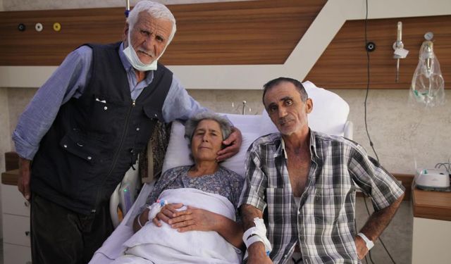 Oğlunun karaciğeriyle hayata tutundu