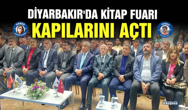Diyarbakır'da Kitap Fuarı kapılarını açtı