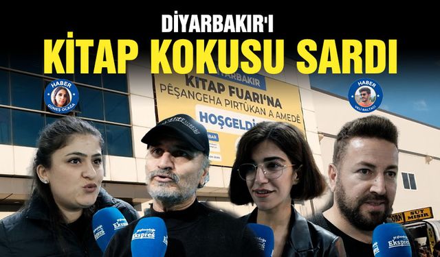 Diyarbakır'ı kitap kokusu sardı