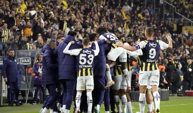 Fenerbahçe, liderliğini sürdürdü