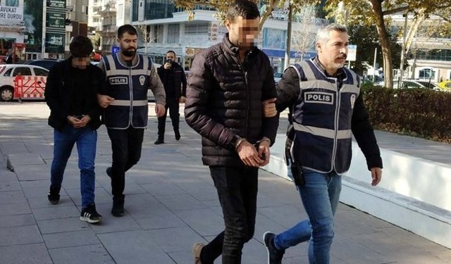 Güvercin hırsızları yakalandı