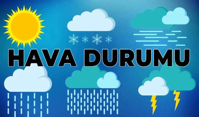 Bugün Diyarbakır'da hava durumu nasıl olacak?