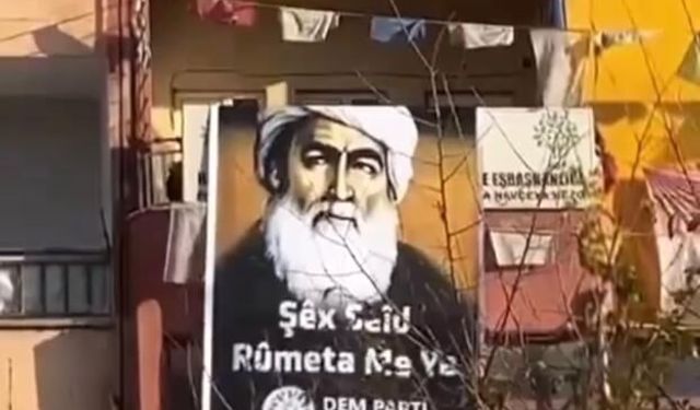 Şeyh Said posteri bu kez o kente asıldı