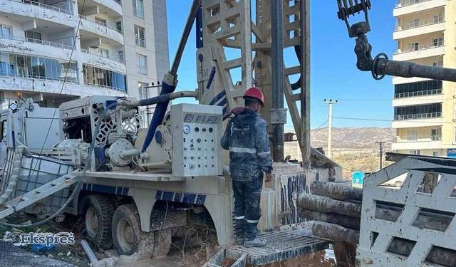 Mardin'de içme suyu çalışmaları devam ediyor