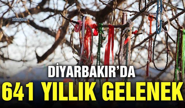 Diyarbakır’da 641 yıllık gelenek