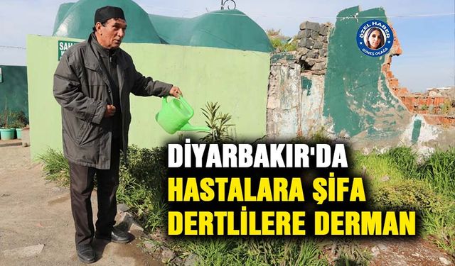Diyarbakır'da hastalara şifa dertlilere derman