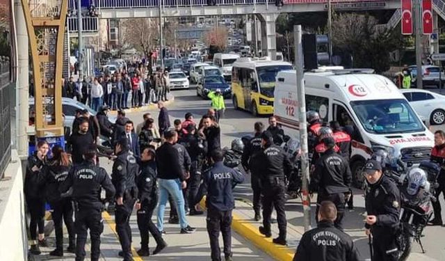 Mardin Adliyesi önünde çatışma: 9 yaralı