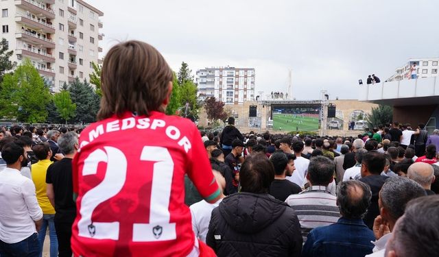 Diyarbakır’da şampiyonluk maçı dev ekranlardan izlenecek
