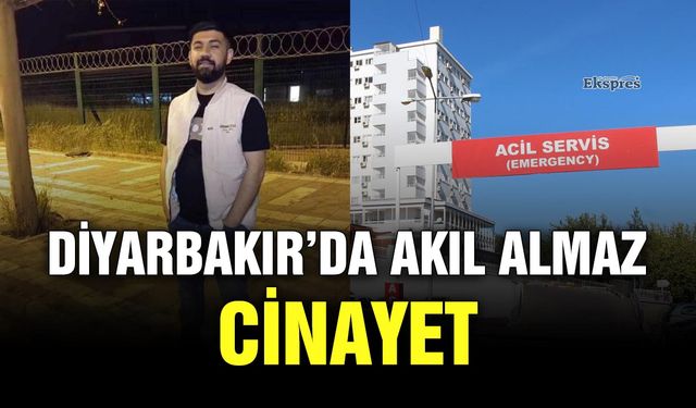 Diyarbakır’da akıl almaz cinayet