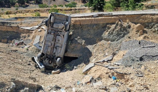 Adıyaman Gölbaşı’nda otomobil şarampole uçtu: 2 yaralı