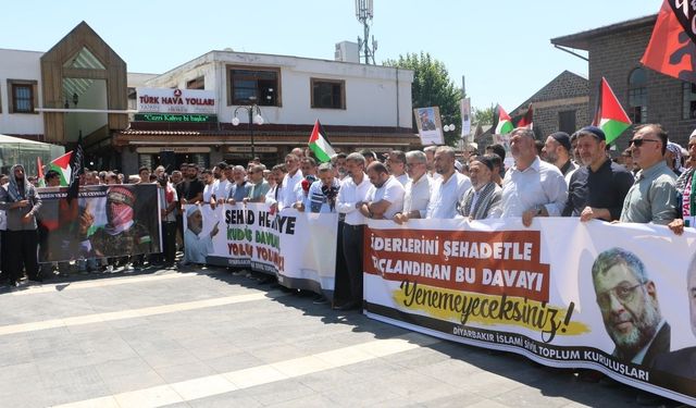 Diyarbakır’da Haniye için gıyabi cenaze namazı ve açıklama