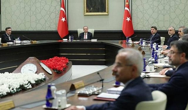 Kabine, Erdoğan’ın başkanlığında toplandı