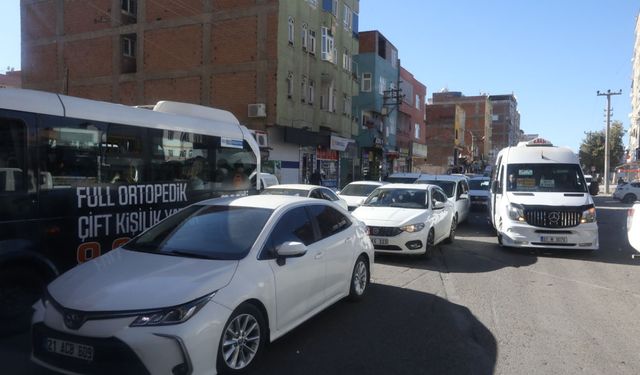 Diyarbakır'daki trafik yoğunluğu İstanbul’u solladı