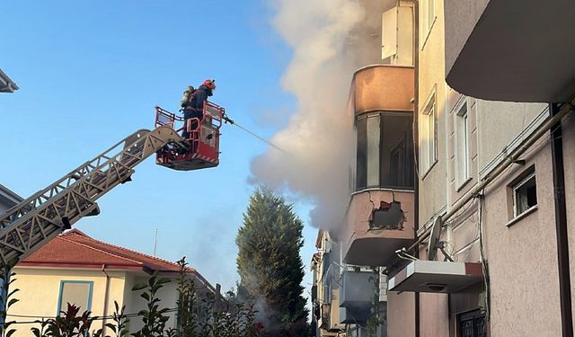 Balkonda piknik tüpü faciası