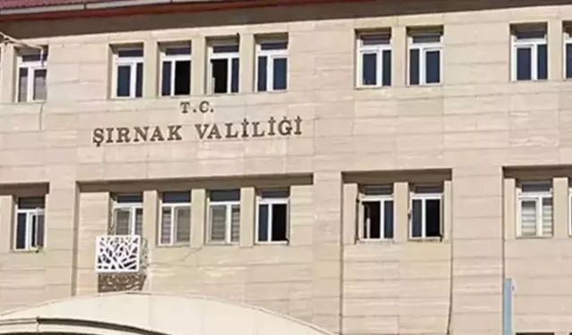 Şırnak’ta 11 bölge, 15 gün süreyle ‘geçici özel güvenlik bölgesi’ ilan edildi