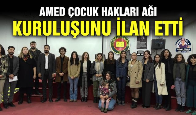 Amed Çocuk Hakları Ağı kuruluşunu ilan etti