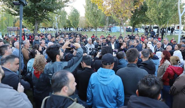 Diyarbakır’da kayyım eylemi! Hatun: İrademize sahip çıkıyoruz