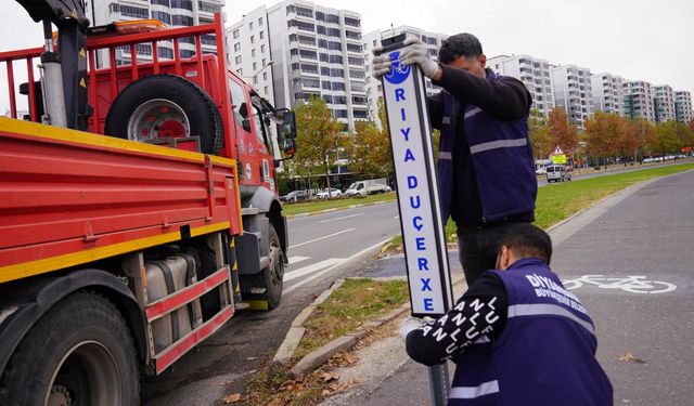 Diyarbakır’da 8 yıl sonra bir ilk Bisiklet yolu Kürtçe tabelayla geldi