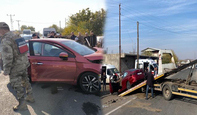 Diyarbakır'da öğrenci servisi kaza yaptı:  4'ü çocuk 13 yaralı