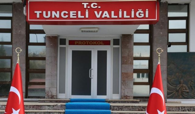 SON DAKİKA: Tunceli’de 10 günlük eylem yasağı