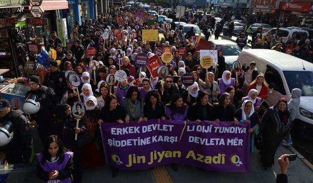 25 Kasım eylemlerinin ortak sloganı "Jin Jiyan Azadî" oldu