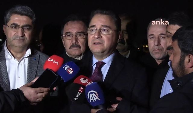 Ali Babacan Diyarbakır’da: Seçilmiş başkan, atanmışın imzasıyla alınmamalı