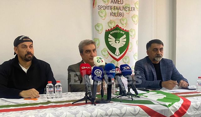 Amedspor’dan bir iyi bir de kötü haber!