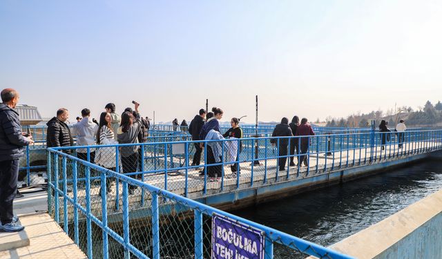 DİSKİ, öğrencilere içmesuyu arıtma sürecini yerinde gösterdi