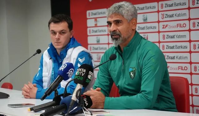 Kocaelispor’dan Amedspor açıklaması: “Güçlü bir takımla zor bir maç”