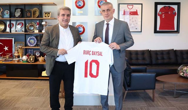 Amedspor yönetiminden, TFF Başkanı Hacıosmanoğlu'na ziyaret