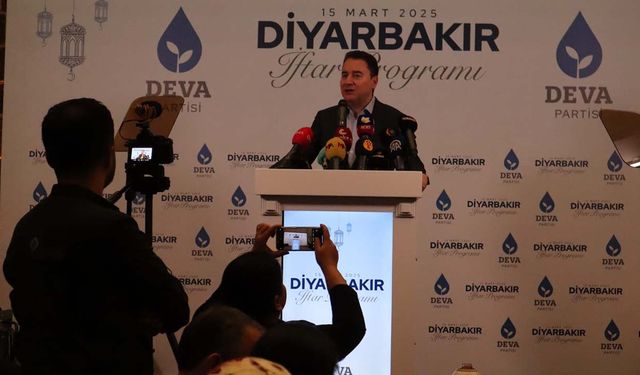 Babacan, Diyarbakır'da konuştu: Yüzde 5 ihtimal da olsa destekleriz