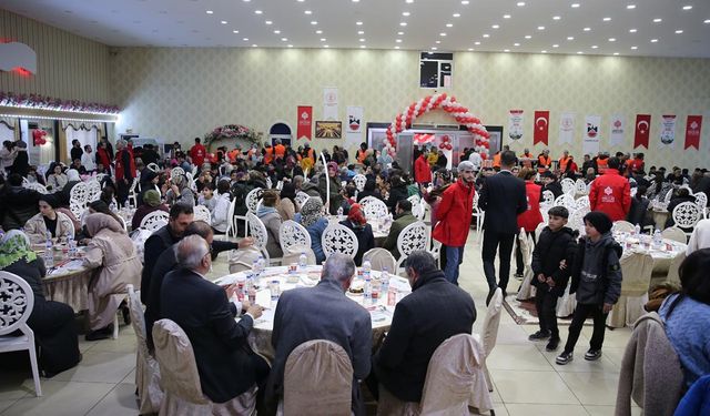 Diyarbakır’da 1000 kişi bu iftar programında buluştu