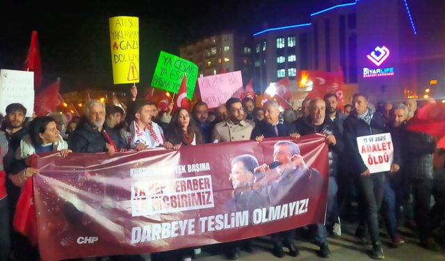 Diyarbakır'da İmamoğlu yürüyüşü başladı