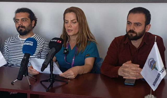 Diyarbakır'da sağlık örgütlerinden ‘iş bırakma’ açıklaması