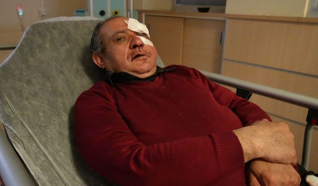 İki kişinin saldırısına uğrayan doktor hastanelik oldu